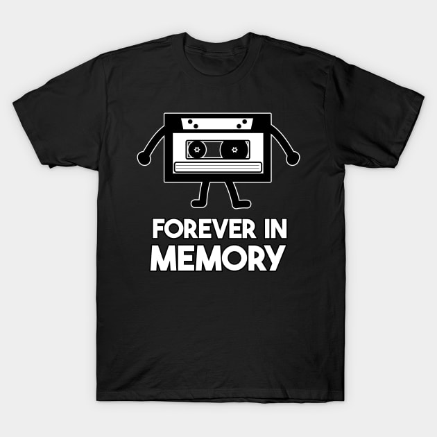 Vhs cassette Floppy disk nerd geek Retro gift T-Shirt by MrTeee